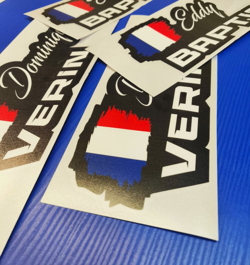 Stickers identité pilote/copilote