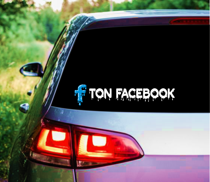 Stickers réseaux sociaux personnalisés – logo Instagram Facebook Pinterest YouTube