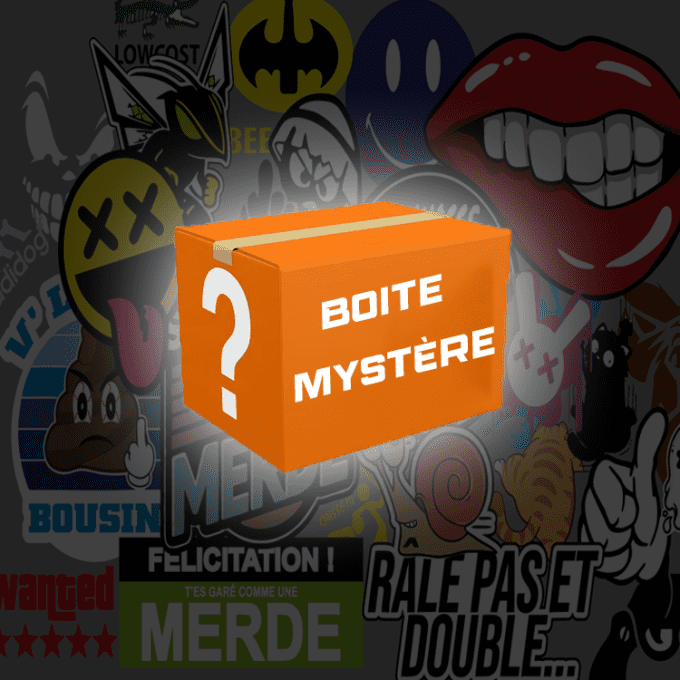 Colis Mystère Stickers Humour – Surprise & Délire garanti !